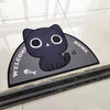 Semicircle Cartoon Door Mat