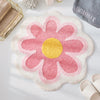 Simple Flower Cashmere Carpet