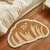 Cute Bread Shaped Carpet