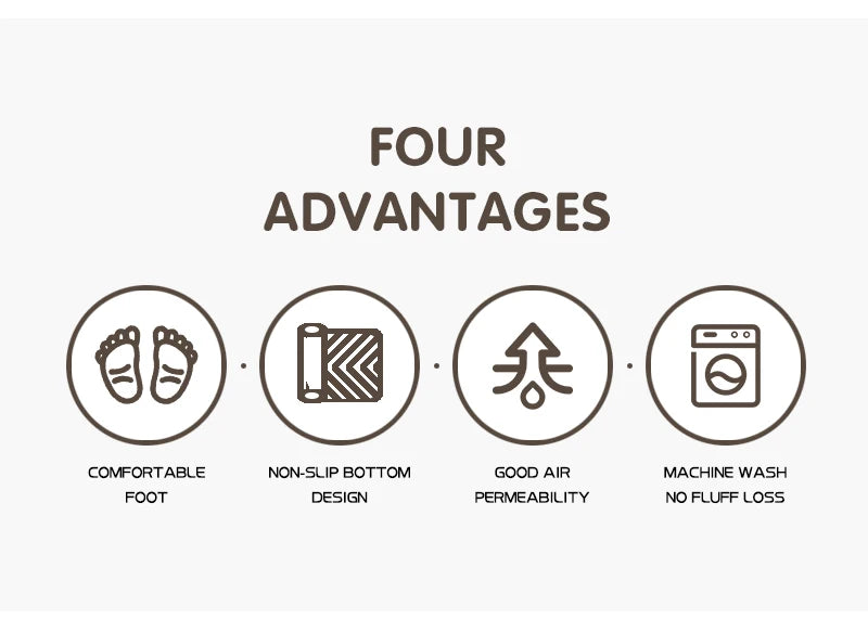 Small Fresh Floor Mats Soft Flowers Words Rugs Home Entrance Carpets Bedroom Toilet Bathroom Door Absorbent Non-Slip Foot Pad