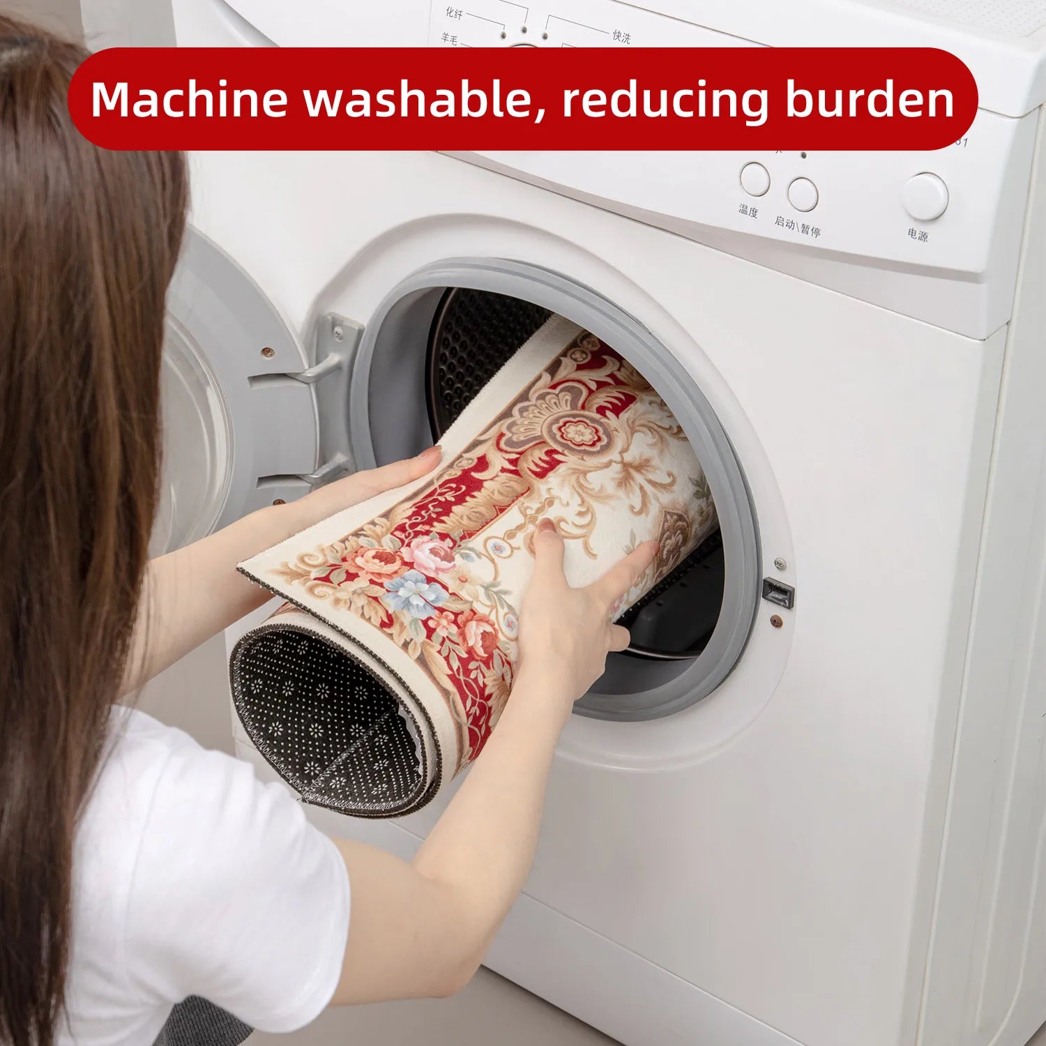 Thin Non-slip Floor Rug Mat, Durable Welcome Doormat Outdoor Entrance Mat, Welcome Mat, Machine Washable, Suitable for Family,