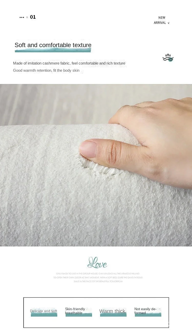 Funny Art Imitation Cashmere Carpet Special-Shaped Living Room Bedroom Decoration Bed Blanket Entry Door Non-Slip Mat