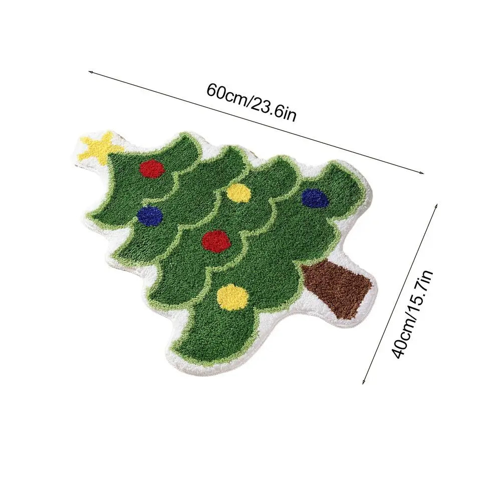 Santa Claus Christmas Mat