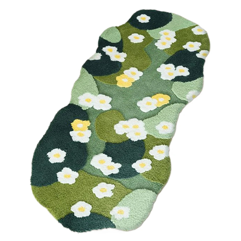 3D Cozy Moss Lawn Garden Rug