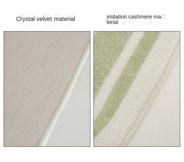 Funny Art Imitation Cashmere Carpet Special-Shaped Living Room Bedroom Decoration Bed Blanket Entry Door Non-Slip Mat