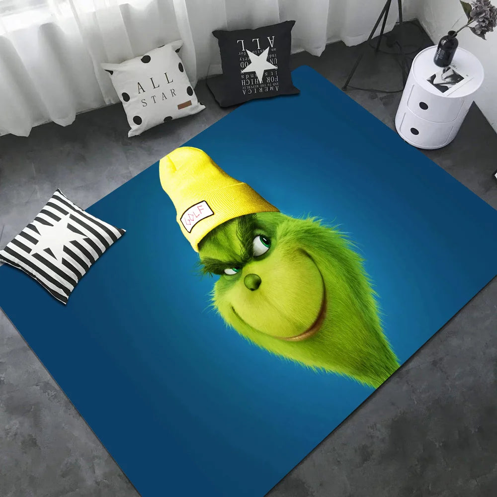 Cute Cozy Grinch Rugs