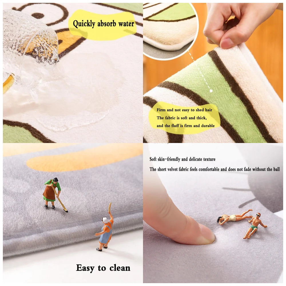 Cute Cozy Grinch Rugs