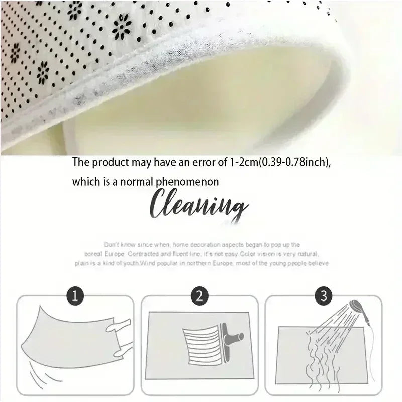 Cartoon Cat Pattern Mat Non-slip Easy To Clean Rug Wrinkle-Resistant Doormat Outdoor Entrance Floor Decorative Washable Carpet