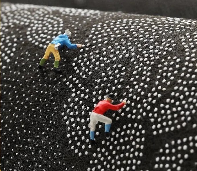 Funny Art Imitation Cashmere Carpet Special-Shaped Living Room Bedroom Decoration Bed Blanket Entry Door Non-Slip Mat