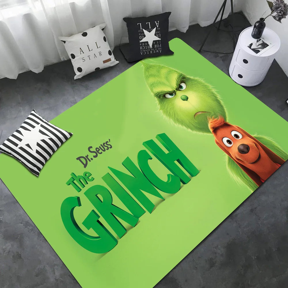 Cute Cozy Grinch Rugs