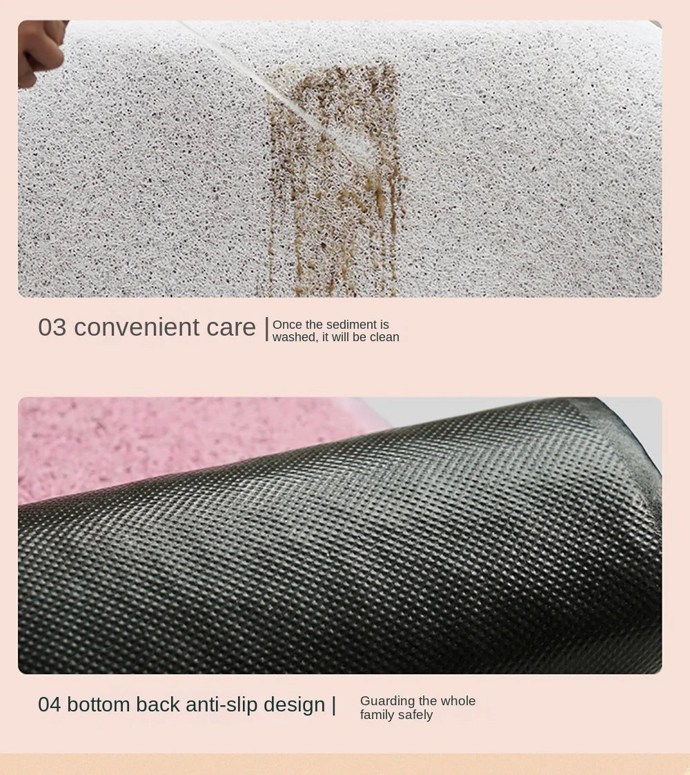 40x60cm Carton Animal Cat & Dog Welcome Door Entrance Mat Remove Dust & Water Carpet for Indoor & Outdoor