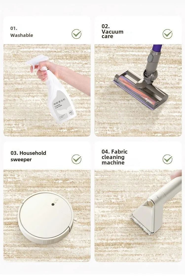 Fruit watermelon suction bathroom carpet imitation cashmere toilet floor mat household non-slip