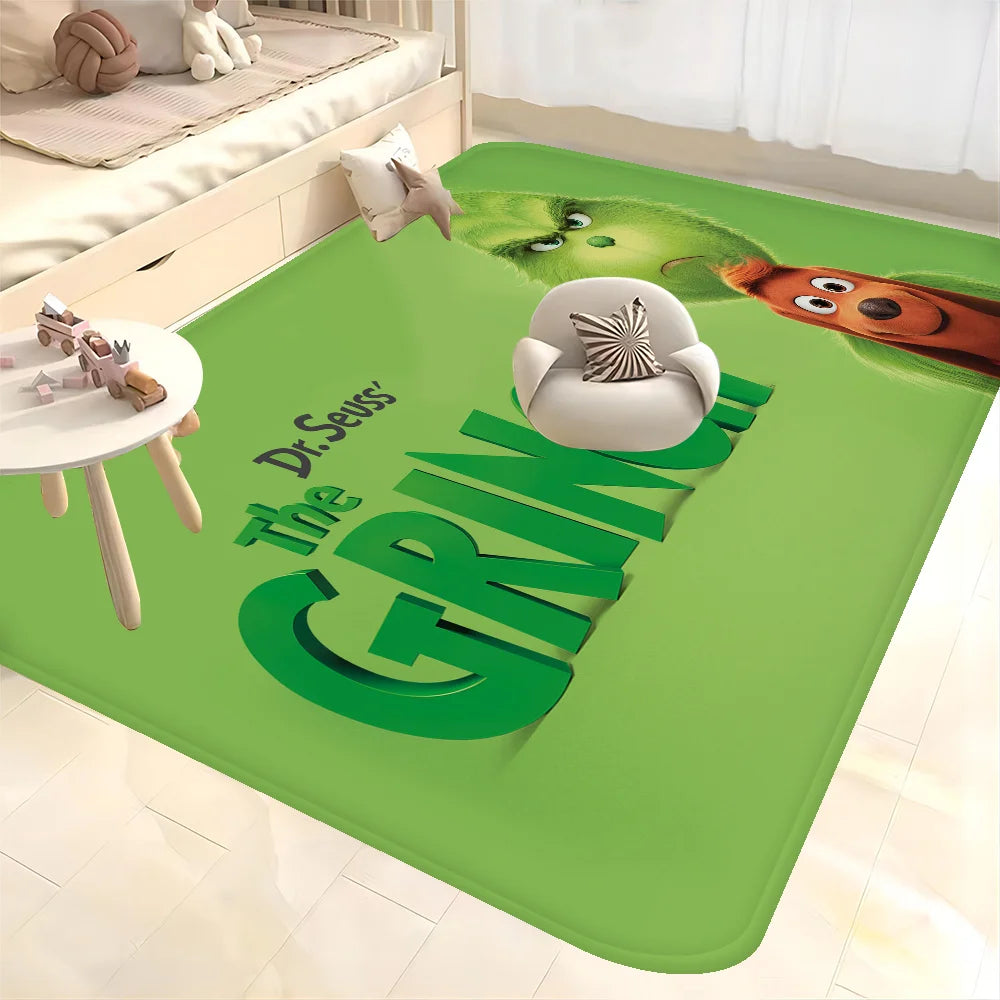 Cute Cozy Grinch Rugs