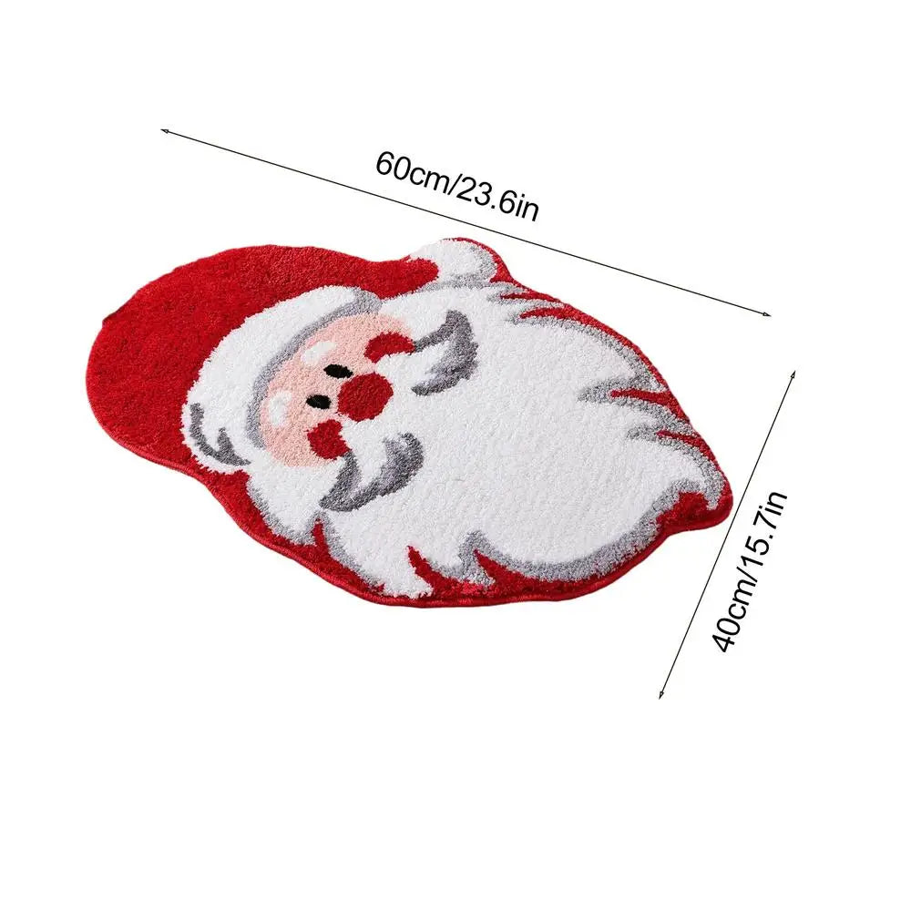 Santa Claus Christmas Mat