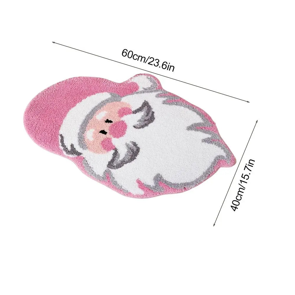 Santa Claus Christmas Mat