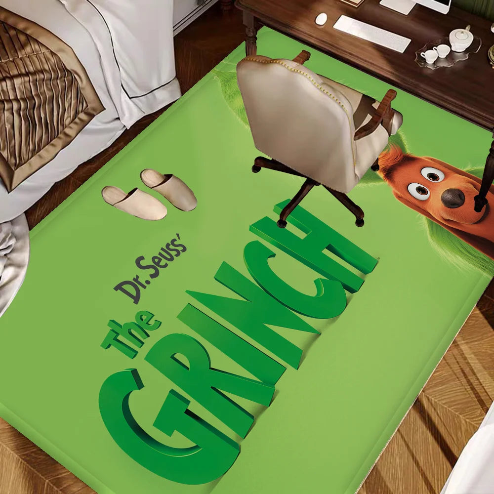 Cute Cozy Grinch Rugs