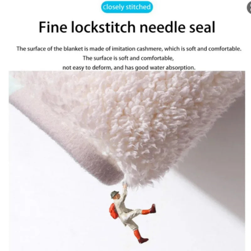 VIKAMA Imitation Cashmere Cute Cartoon Carpet Shaped Rugs Bedside Carpets Home Decor Living Room Sofa Rugs Non-Slip Bedroom Mat