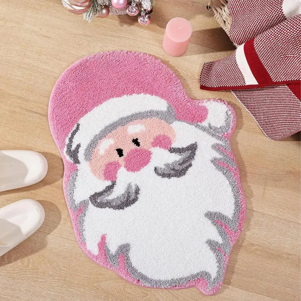 Santa Claus Christmas Mat