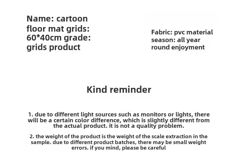 Cartoon Welcome Entrance Doormat Carpet Kitchen Corridor Non-slip Cat Dog Pet Floor Mat Suitable for Home Bathroom Living Room