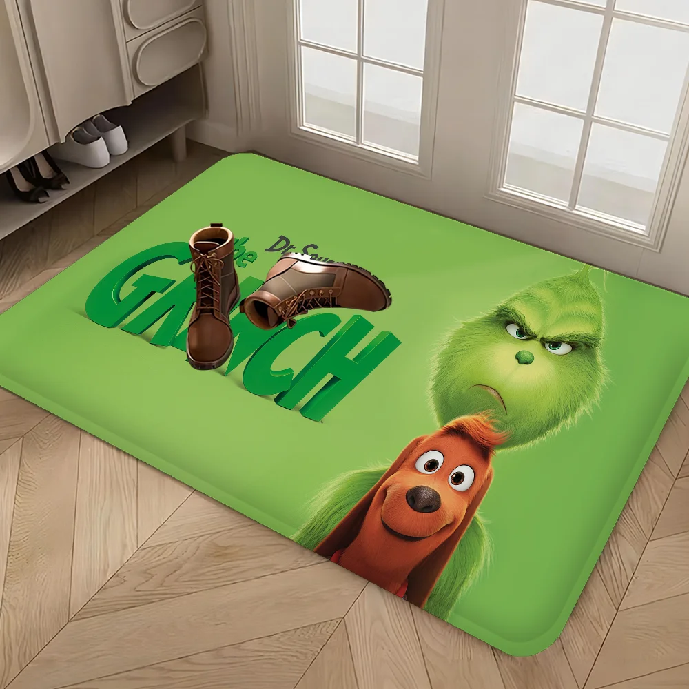 Cute Cozy Grinch Rugs