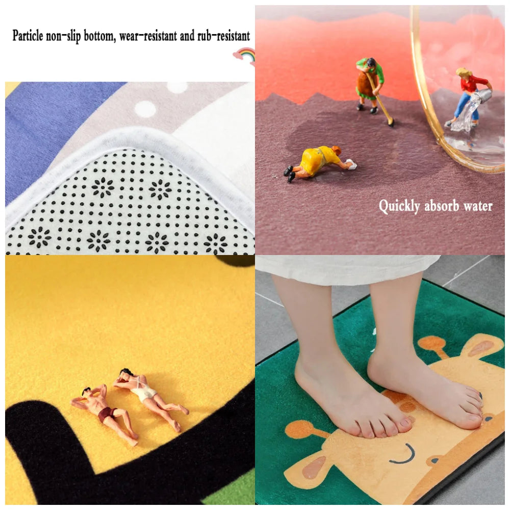 Cute Cozy Grinch Rugs