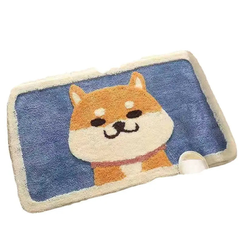 Bathroom Mat Cartoon Washable Cute Water Absorbent Non-slip Quick Dry Home Textile Bedroom Soft Household Doormats Decor New