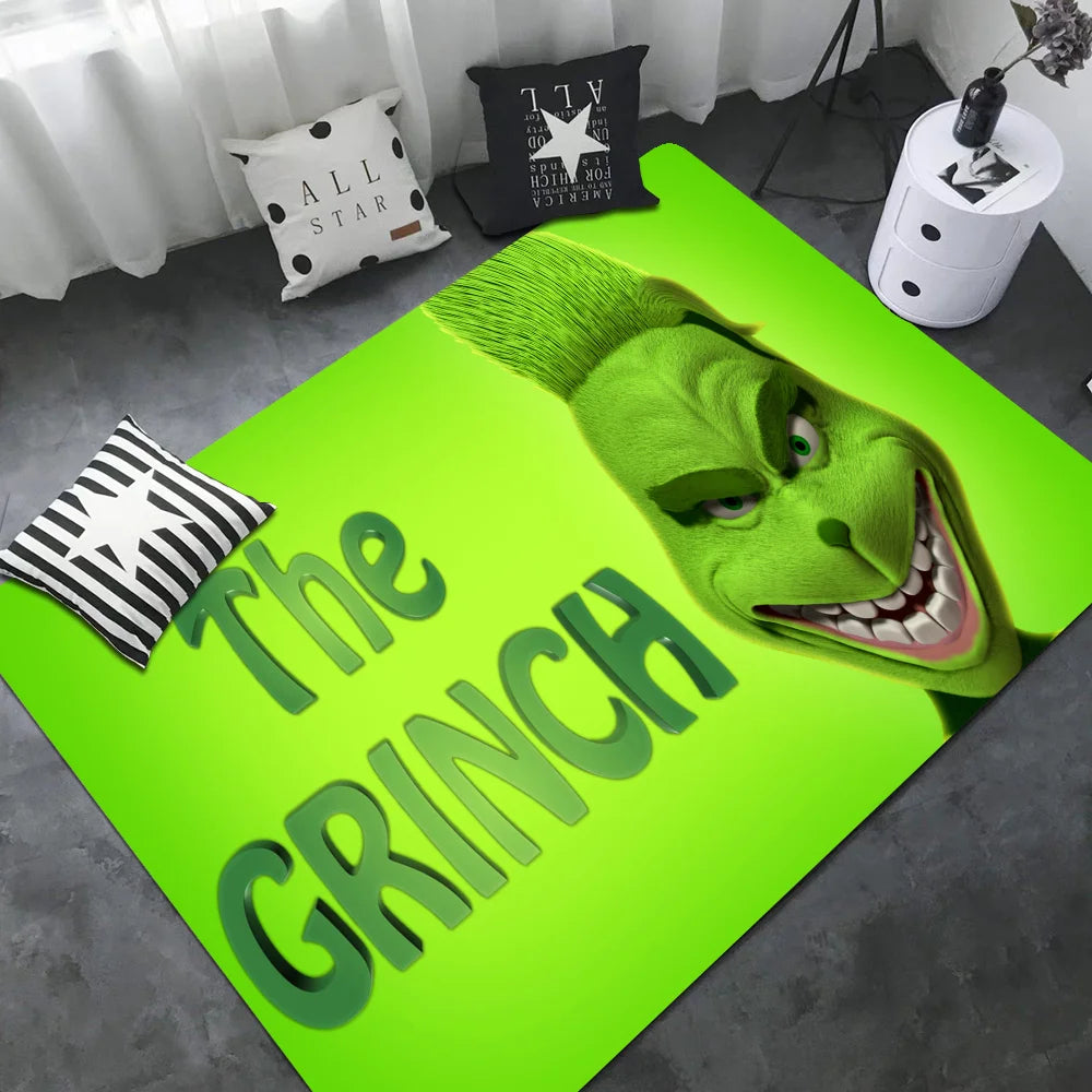 Cute Cozy Grinch Rugs