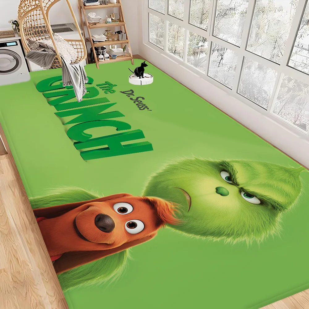 Cute Cozy Grinch Rugs