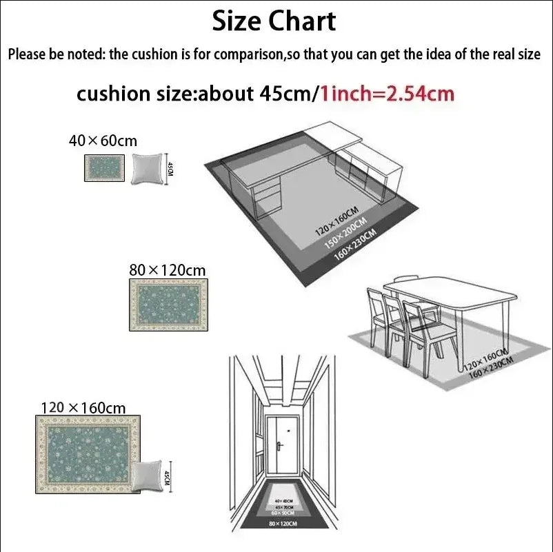 VIKAMA 1PC INS Cute Cartoon Shaped Bread Imitation Cashmere Carpet Living Room Bedroom Decoration Thickened Non-Slip Bed Rug