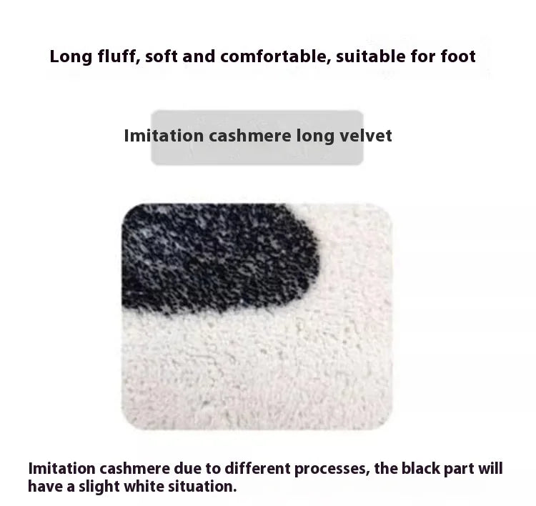 VIKAMA Bathroom Doorway Water-absorbent Floor Mats Bathroom Non-slip Foot Mats Entrance Carpet Machine Washable Door Mats