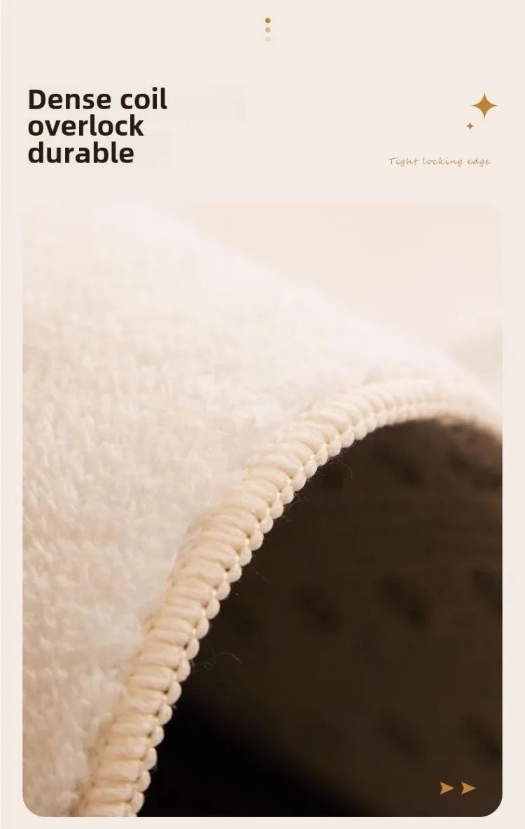 Fruit watermelon suction bathroom carpet imitation cashmere toilet floor mat household non-slip