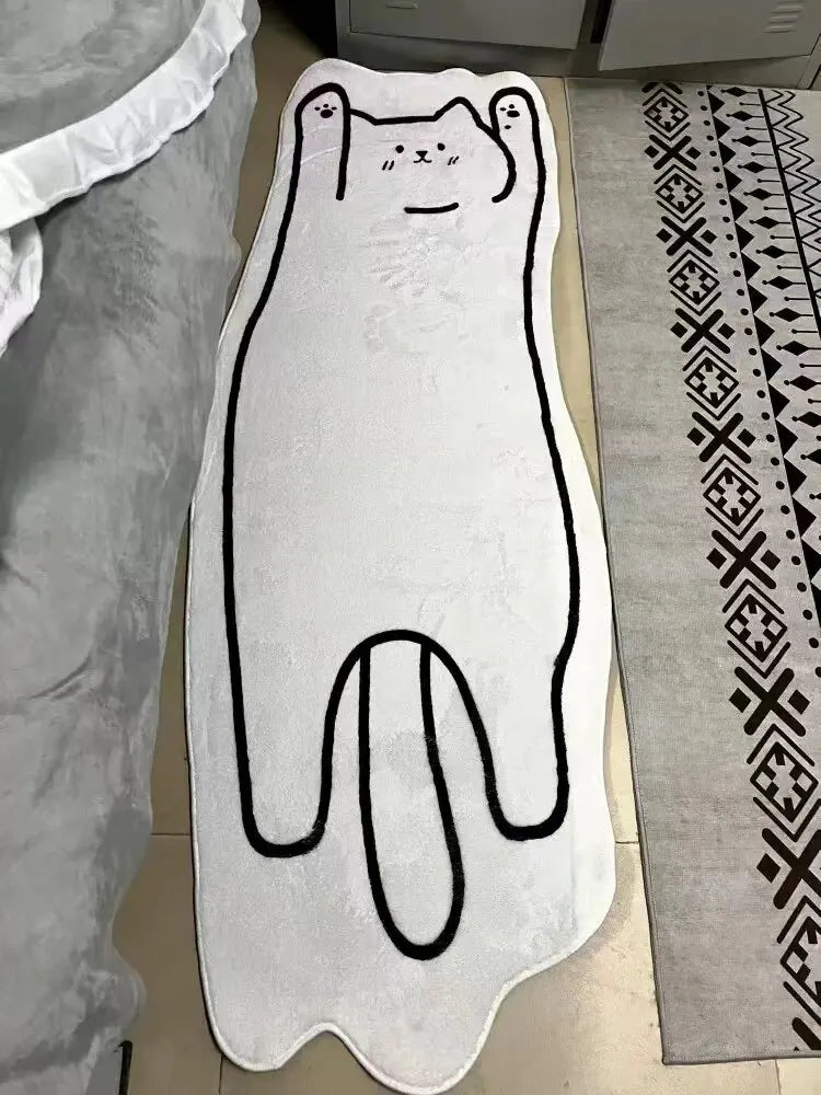 Irregular Cartoon Animal Imitation Cashmere Carpet,living Room, Coffee Table,floor Mat, Bedroom, CHILDREN'S Room, Thickened