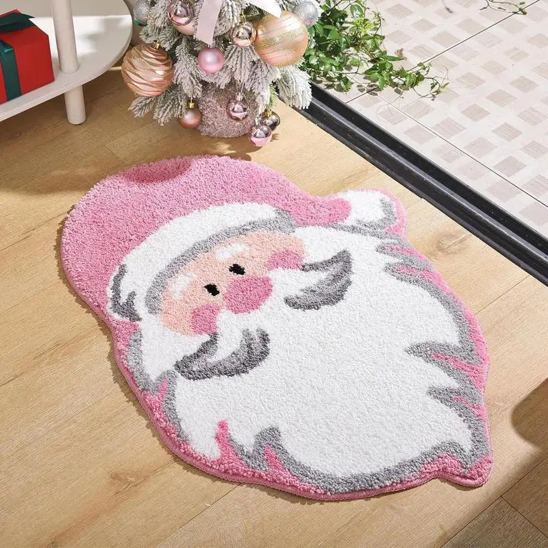 Santa Claus Christmas Mat