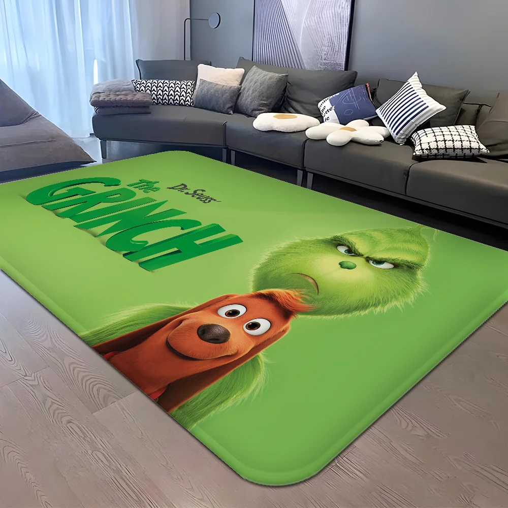 Cute Cozy Grinch Rugs