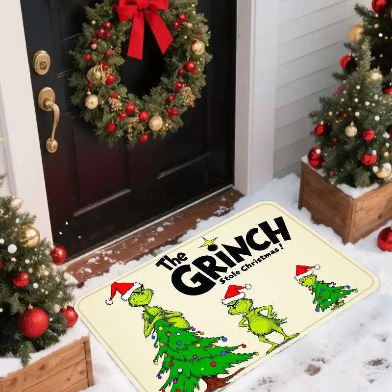 The Ultimate Christmas Grinch Rug Skin-Friendly, Wear-Resistant, Easy-to-Clean