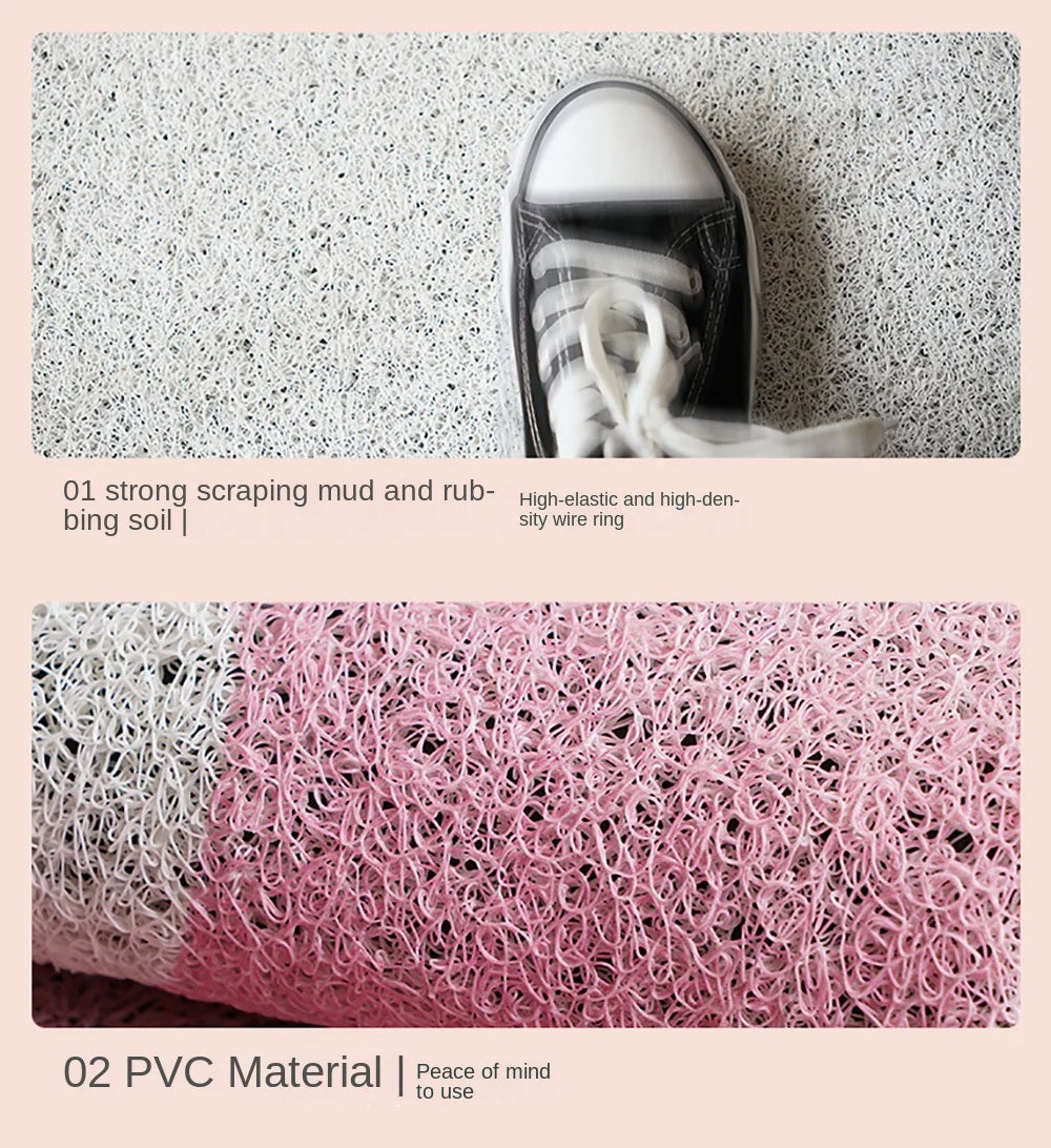 40x60cm Carton Animal Cat & Dog Welcome Door Entrance Mat Remove Dust & Water Carpet for Indoor & Outdoor