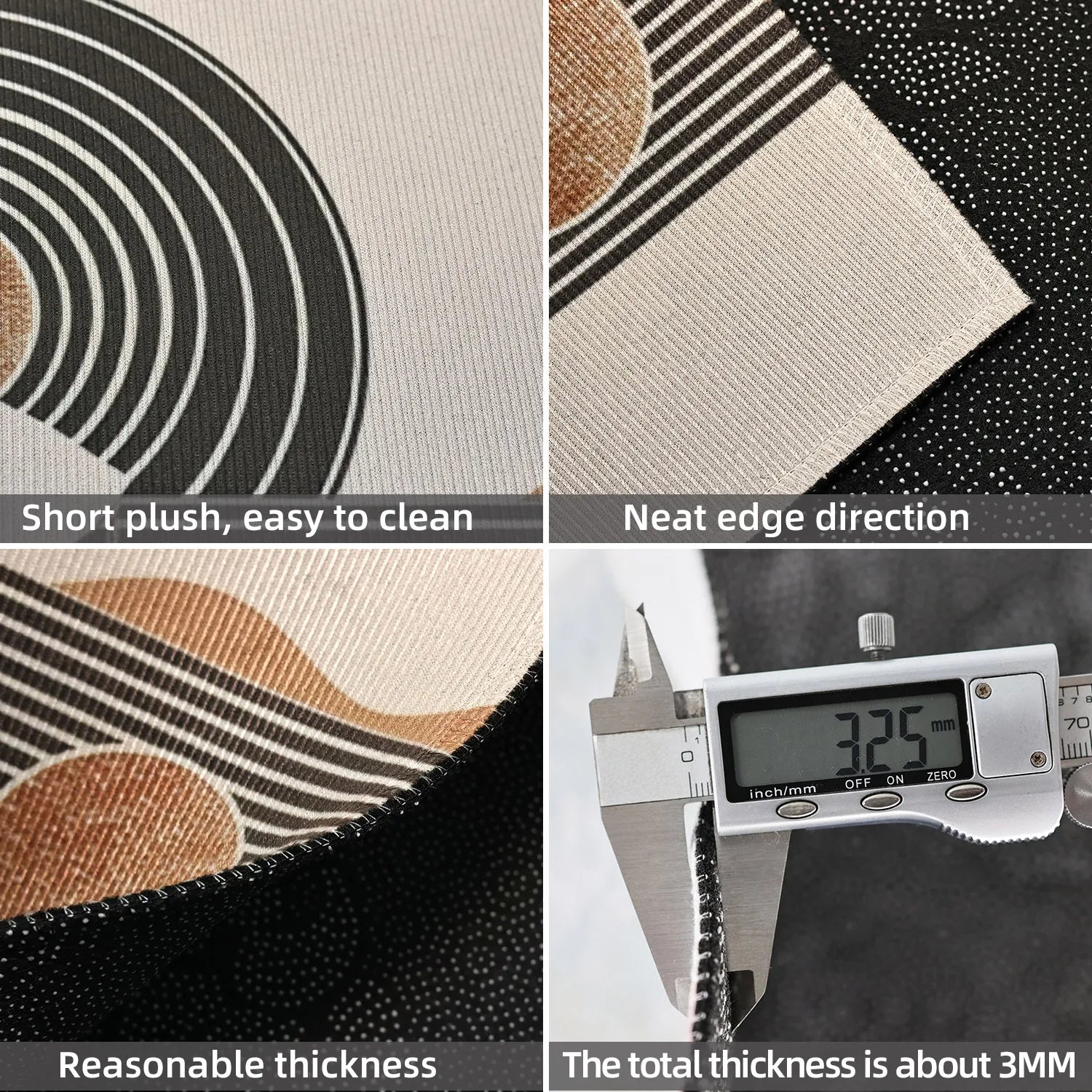 Thin Non-slip Floor Rug Mat, Durable Welcome Doormat Outdoor Entrance Mat, Welcome Mat, Machine Washable, Suitable for Family,