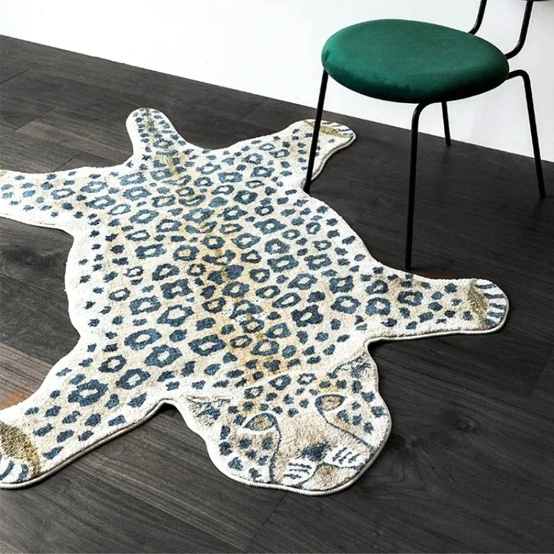 Wild Leopard Pattern Rug